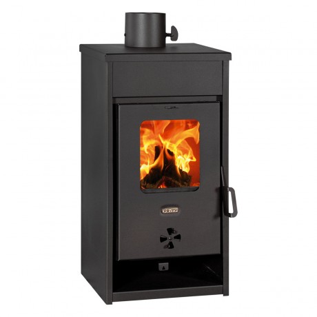 Soba pe lemne, Prity KOP D, metalica, 2,7 kg/h, 391 x 386 x 753