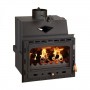 Soba pe lemne, Prity KOP D, metalica, 2,7 kg/h, 391 x 386 x 753