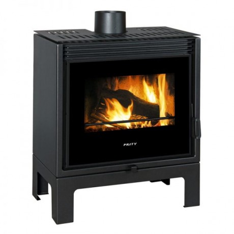 Soba pe lemne, Prity KOP D, metalica, 2,7 kg/h, 391 x 386 x 753