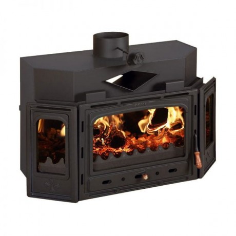 Soba pe lemne, Prity KOP D, metalica, 2,7 kg/h, 391 x 386 x 753
