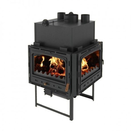 Soba pe lemne, Prity KOP D, metalica, 2,7 kg/h, 391 x 386 x 753