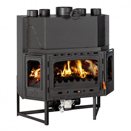 Soba pe lemne, Prity KOP D, metalica, 2,7 kg/h, 391 x 386 x 753